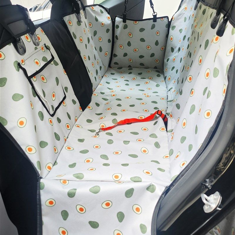 宠物车载垫狗狗车垫耐脏网纱透气口袋坐垫後排防脏防水双层牛津布,宠物/宠物食品及用品,猫狗车载垫,淘宝优惠券,粉丝福利购,淘宝优惠卷