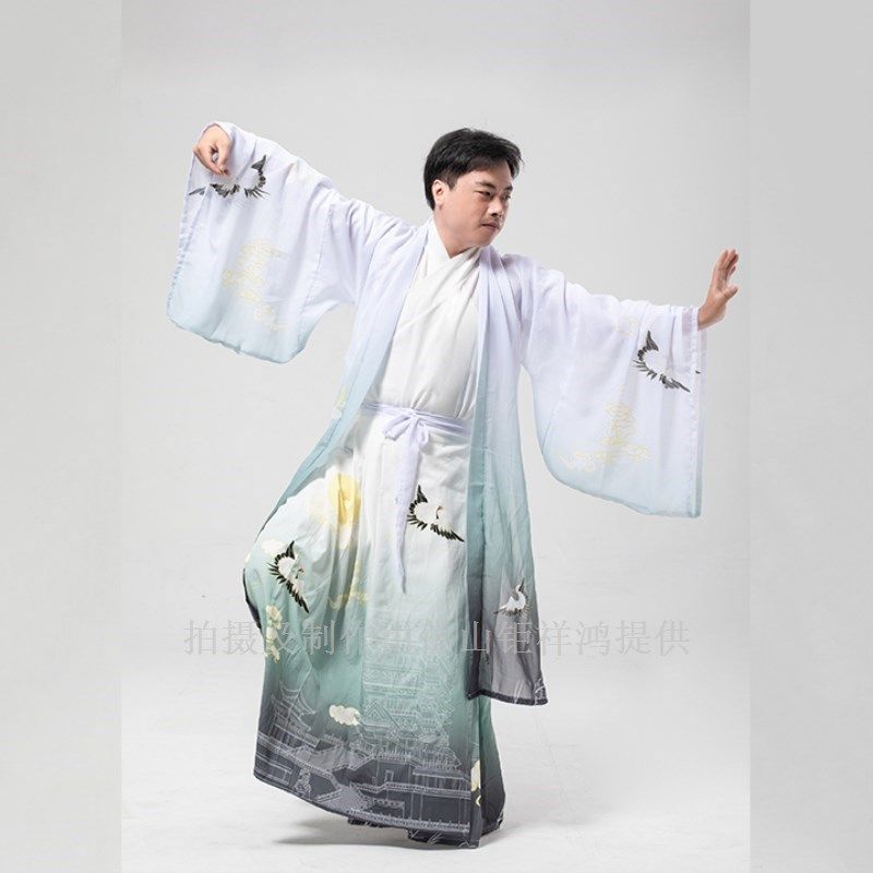 产品拍摄 摄影服务详情页设计男女款中国风汉服古装侠客仙气飘飘图片