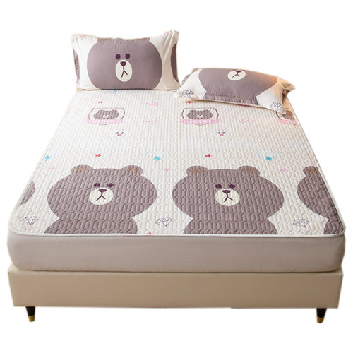 全棉防水隔尿床垫垫褥床护垫软垫儿童绗缝床单夹棉软垫 180x200cm