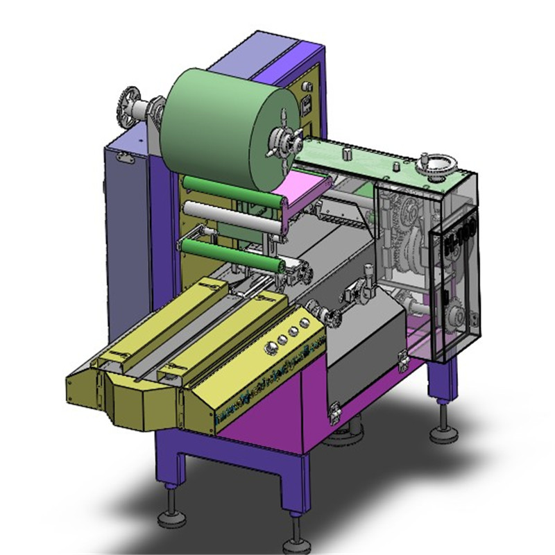 小型枕式包装机3D图纸 T813 机械设计参考资料设计素材3D图纸图片