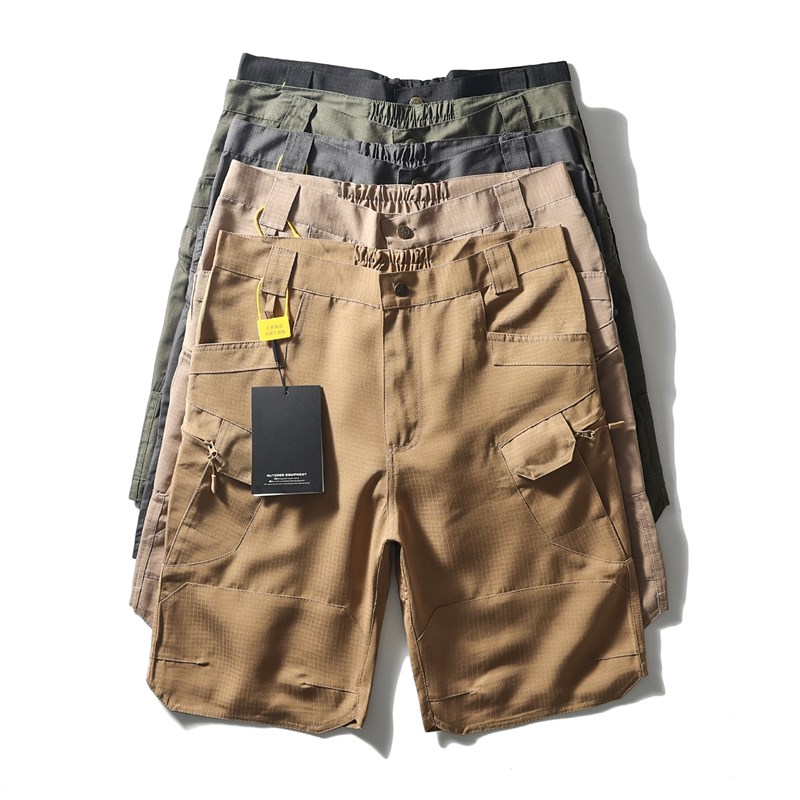 帅气!机能裤!夏季防水透气高端外贸工厂男装通勤休闲五分裤短裤