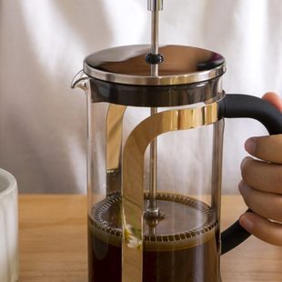 法压壶滤泡煮咖啡壶家用过滤茶叶玻璃冲茶器350ml600ml过滤杯器具