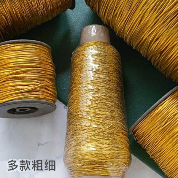 桶装金色金丝银色弹力线 绳金色松紧绳 圆橡筋金丝弹力绳系商标绳,纺织面料/辅料/配套,线/绳,淘宝优惠券,粉丝福利购,淘宝优惠卷