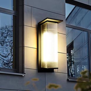 太阳能壁灯户外防水新中式花园别墅露台庭院大门柱灯阳台外墙壁灯
