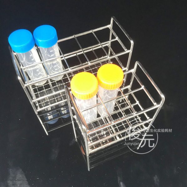 不锈钢丝50ml离心管架试管架 孔径30mm 8/10/12/20/ 24/32孔 定制