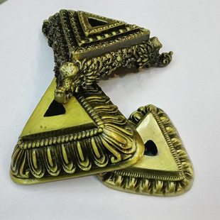 尼泊尔工艺合金普巴金刚撅三面普巴金刚杵金刚橛底座