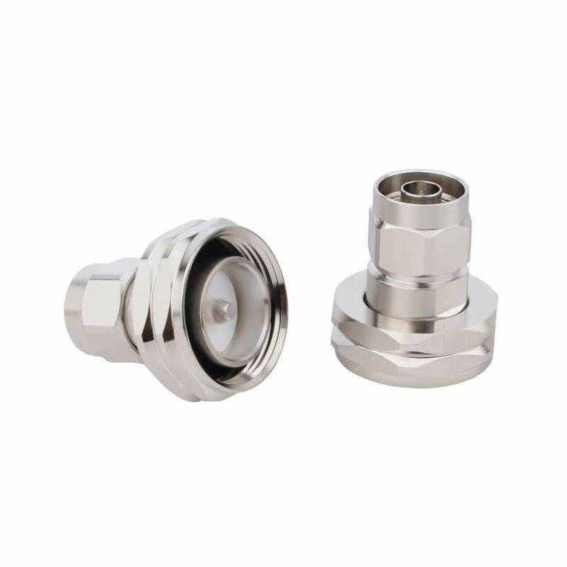 尘土Din型转接头1/2公头转7/16公头DIN型馈线转接头1T/2公转7/8公