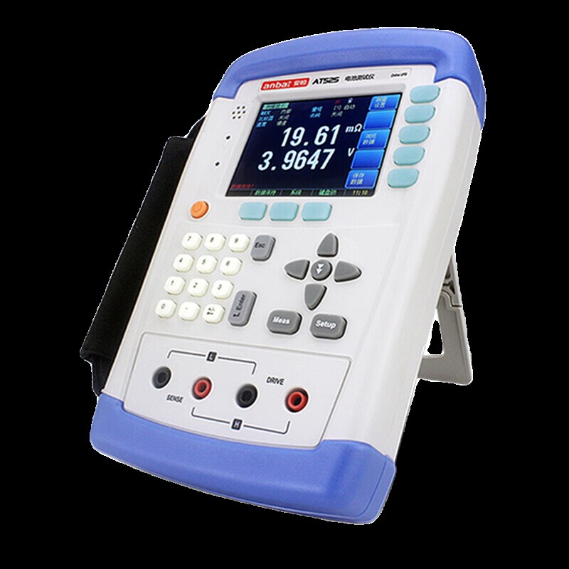 安柏AT525/525D/528/528L/AT527L/A手持电池内阻测试仪AT526/526B