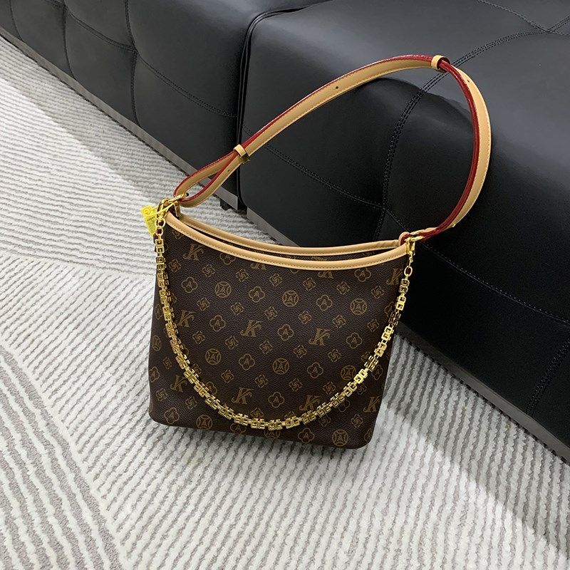 老花水桶包大容量2024新款包包女秋冬新款潮高级感时尚单肩斜挎包,箱包皮具/热销女包/男包,水桶包,淘宝优惠券,粉丝福利购,淘宝优惠卷