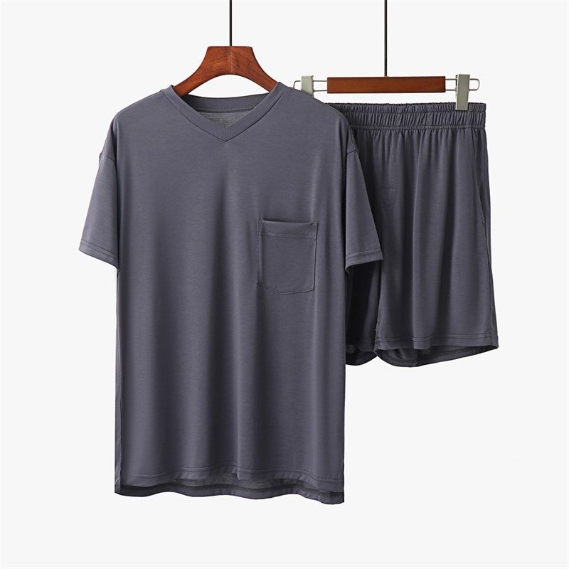 椰油优可丝 透气凉感超柔软睡衣夏男士V领短袖短裤家居服薄款套装,女士内衣/男士内衣/家居服,睡衣/家居服套装,淘宝优惠券,粉丝福利购,淘宝优惠卷