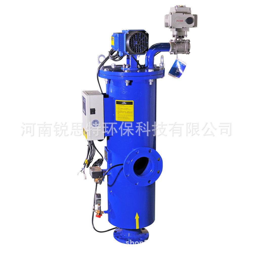 自动排污全自动允吸网式过滤器灌溉水力驱动自清洗过滤器