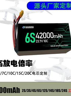 Qiqi可充电6S12S42000mah40000mah锂电适用各种型号无人机储能