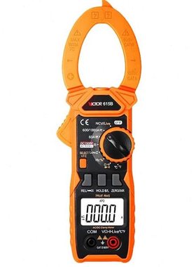 胜利数字钳形表VC606C多用6056B交直流610B电流1000A真有效值615B