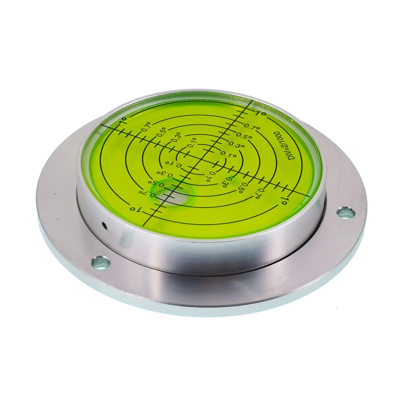 法兰盘万向支腿水平m仪水平泡水平珠水准泡高精度小型80mm带安装
