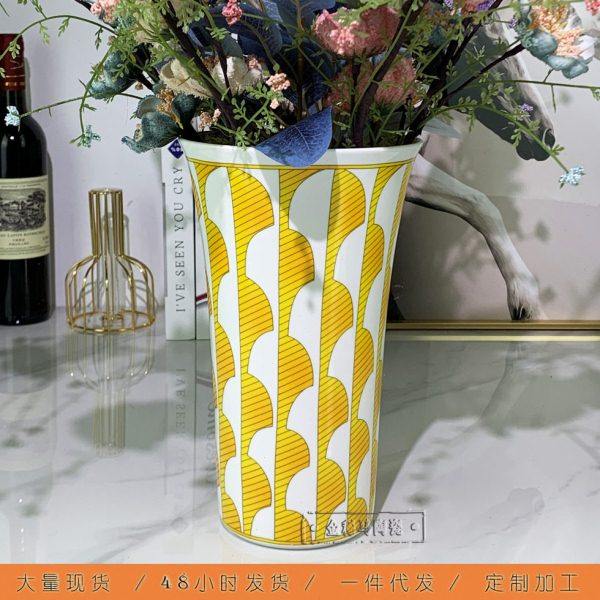 2023款热销跨进简约玄关荷口桌面花花器现台面装饰品花摆件,家居饰品,花瓶,淘宝优惠券,粉丝福利购,淘宝优惠卷