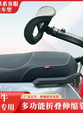 小牛电动车NTplay NPplay NXplay N1S UB F400T后座靠背支架尾箱