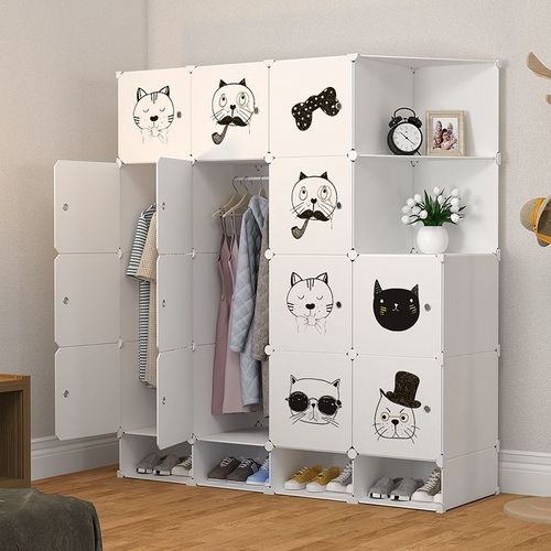 简易收纳柜子塑料加厚储物柜儿童衣服婴儿置物柜抽屉家用宝宝衣柜