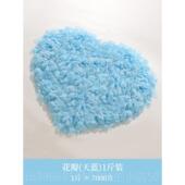 高档拟情人节求婚间装 婚礼房装 饰表白模玫瑰假花瓣爱情酒店浪漫表