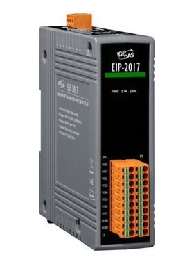 泓格EIP-2017 EtherNet / IP   8差分/16单端模拟量輸入AI 模組