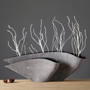 现代简约艺术花瓶客厅电视柜插花装 饰品摆件轻奢高档玄关家居饰品