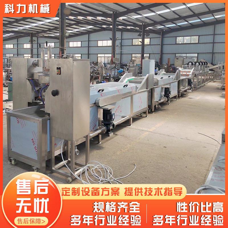科力机械鱼丸蒸煮机自动鱼丸成型机全自动鱼丸加工设备