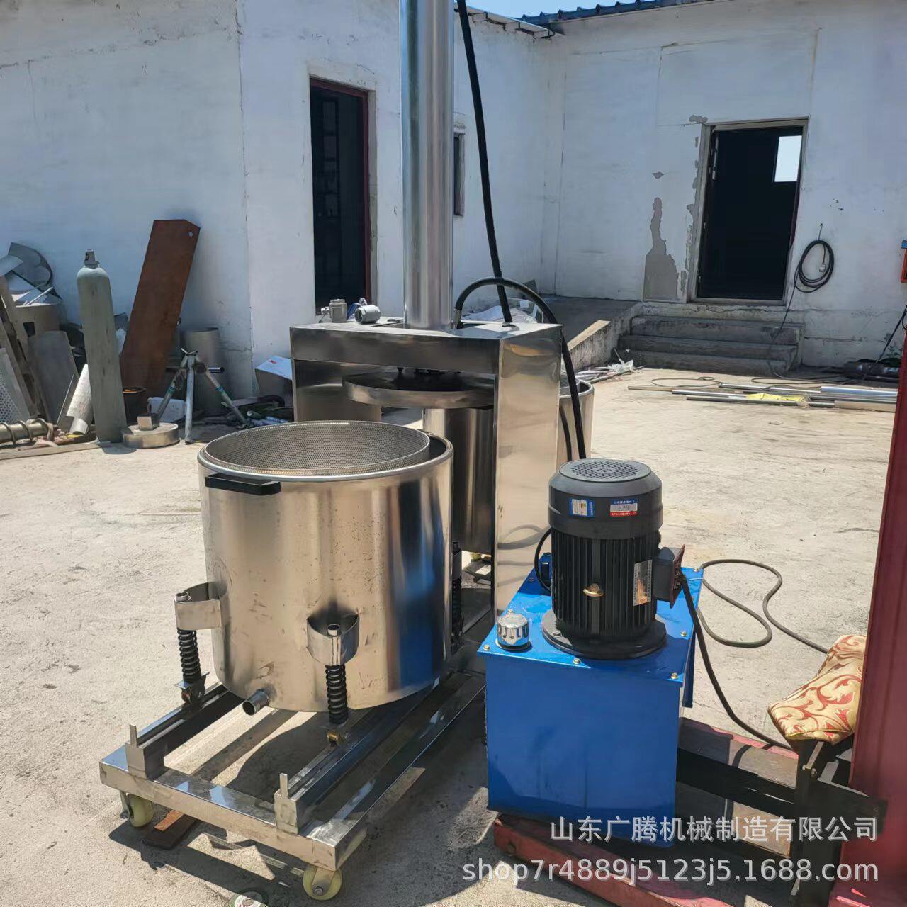 酱菜液压压榨机不锈钢全自动脱水机胡萝卜笋干芥菜工业压汁机