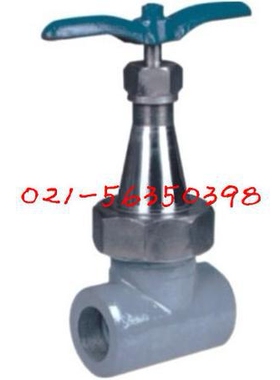 白湖阀门 Z11H-16/25/40C 高压丝口闸阀 碳钢螺纹闸阀