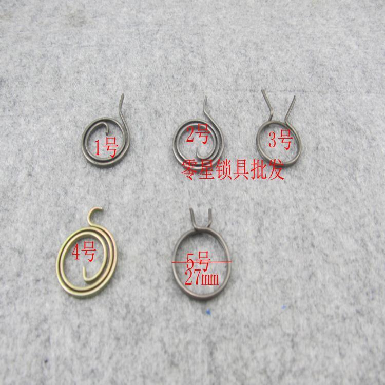 防盗门把手专用回力弹簧锁具配件
