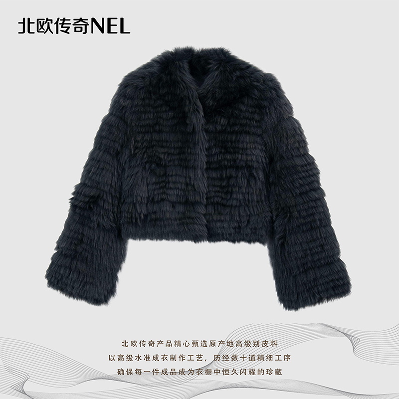 【盖盖专属】北欧传奇丨进口狐狸毛外套女AJ2