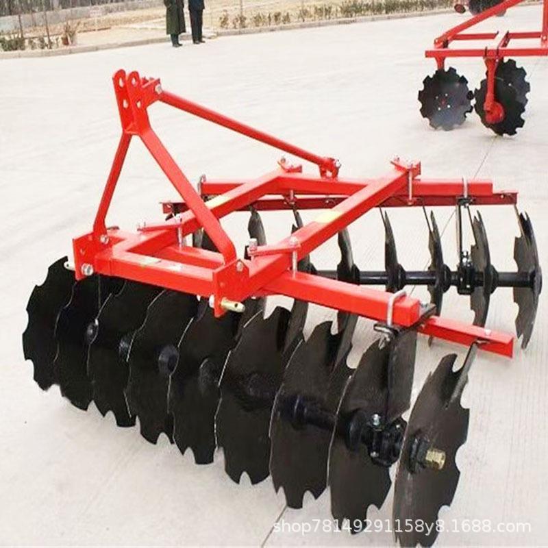 农用拖拉机后置悬挂圆盘耙开荒耕田液压升降水田旱田两用圆盘耙