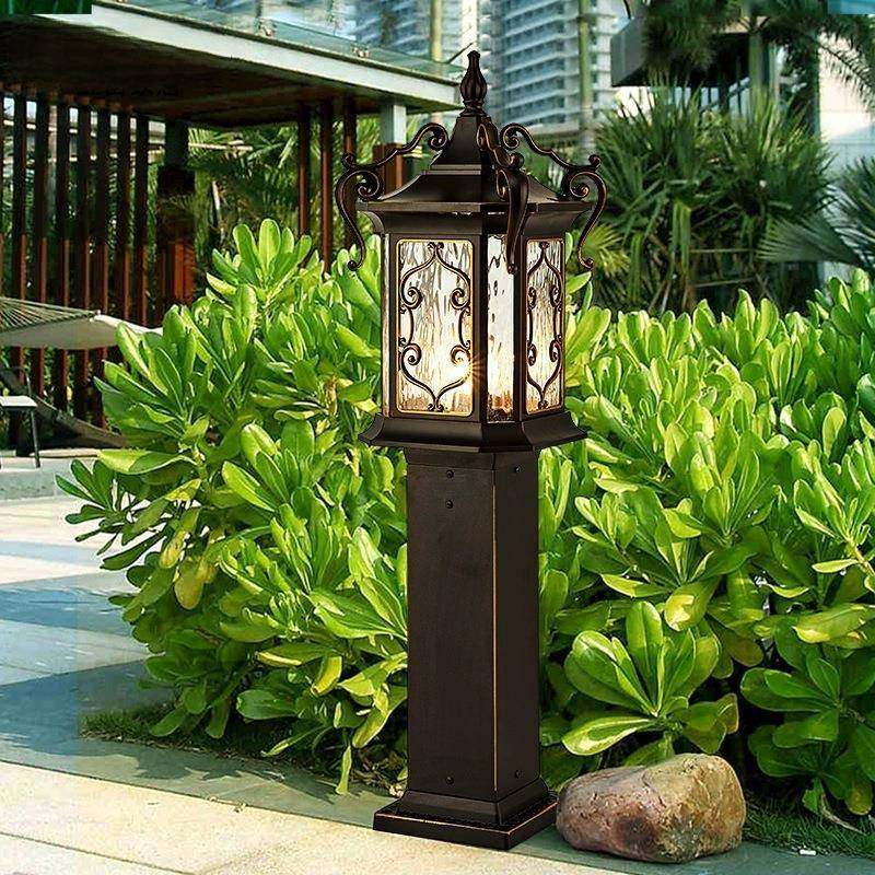 户外草坪灯欧式庭院灯室外防水草地灯小区花园别墅仿古景观路灯