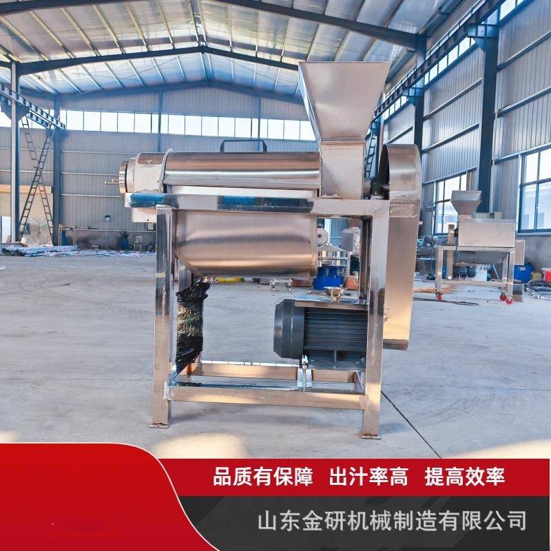 加工定制火龙果奇异果刺梨榨汁机不锈钢螺旋打浆机菠萝破碎机厂