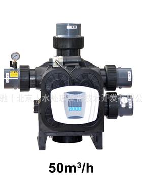 润新全自动软化多路控制阀53550(F96B1) 53650(F96B3)时间流量型