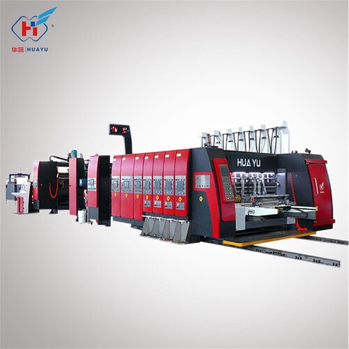 HUAYU High speed printing adhesive box linkage line