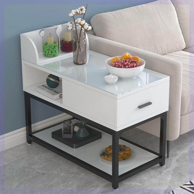 轻奢简约沙发边柜边几角几客厅钢化玻璃侧边柜储物柜边角桌小茶几,特色手工艺,其他特色工艺品,淘宝优惠券,粉丝福利购,淘宝优惠卷