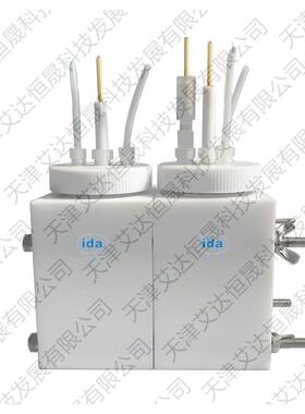 可换膜H型电解池CH2010-S（密封型）（四氟池体、有机玻璃池体）