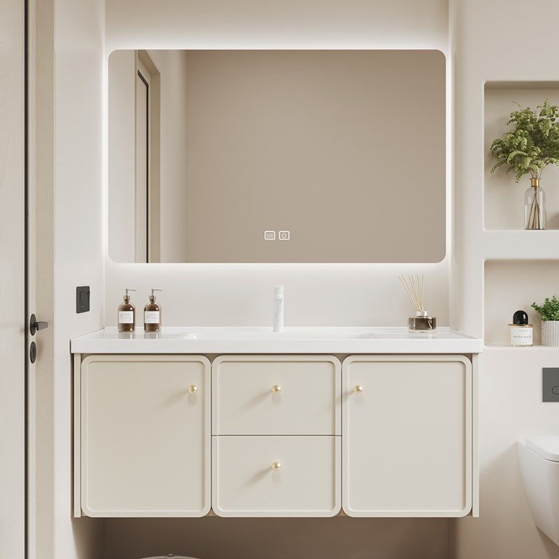 陶瓷一体盆智能浴室柜柜组合卫浴套装洗手洗脸面盆镜卫生间洗漱台,家装主材,浴室柜组合,淘宝优惠券,粉丝福利购,淘宝优惠卷