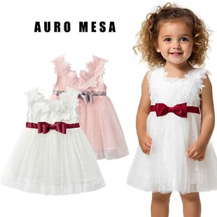 夏季 婴幼儿连衣裙高端轻盈女宝宝网纱裙超仙公主裙女童吊带裙 新款