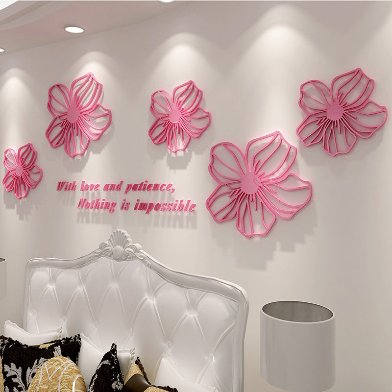 3d立体墙贴客厅电视背景墙装饰墙上贴画卧室床头房间布置墙壁贴纸,家居饰品,软装墙贴,淘宝优惠券,粉丝福利购,淘宝优惠卷