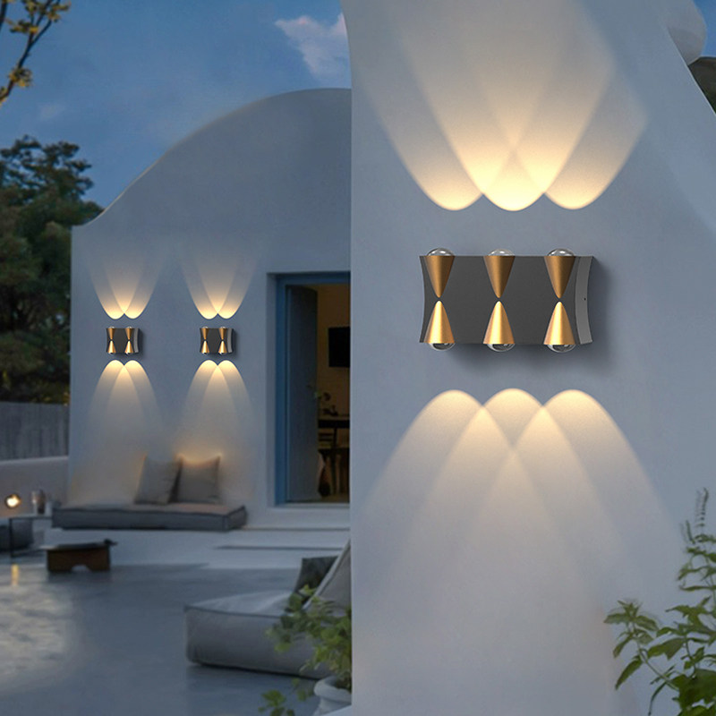户外壁灯别墅庭院外墙灯室外防水墙灯露台阳台洗墙灯门前灯过道灯,家装灯饰光源,户外壁灯,淘宝优惠券,粉丝福利购,淘宝优惠卷