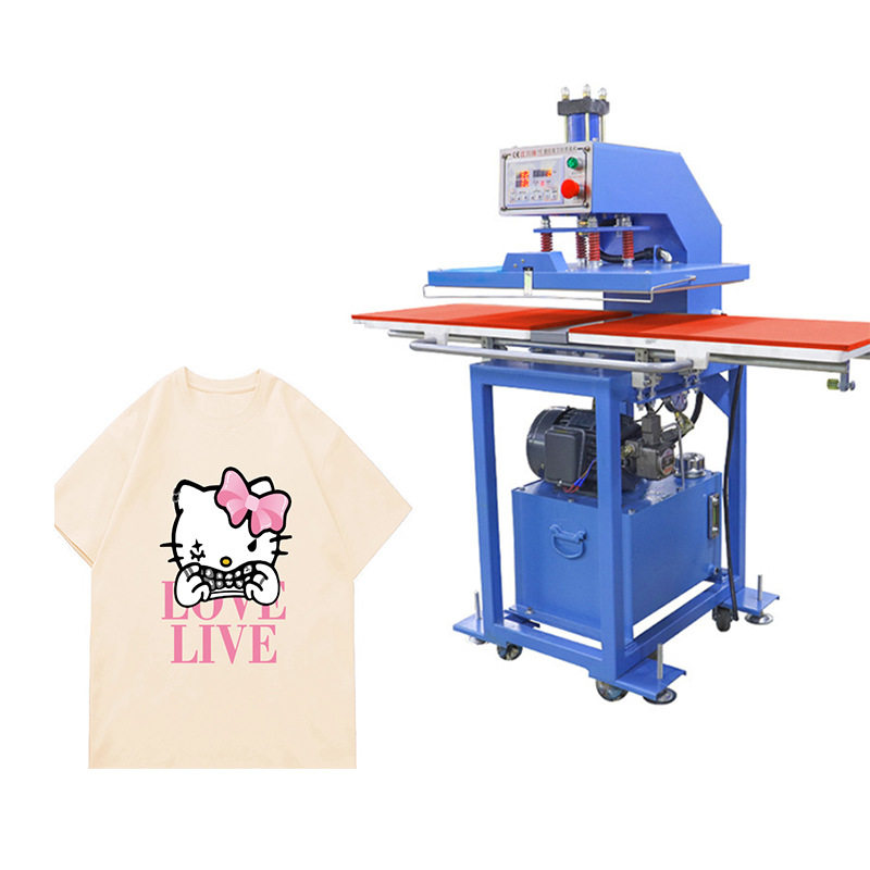液压双工位烫画机T恤烫图热转印烫钻烫印压烫热升华印花机器40*60,五金/工具,其他气动工具,淘宝优惠券,粉丝福利购,淘宝优惠卷