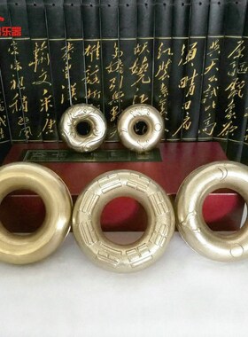 特制虎撑手摇铃 虎撑医铃 串铃 民间乡医郎中黄铜药铃铜秧歌虎叉