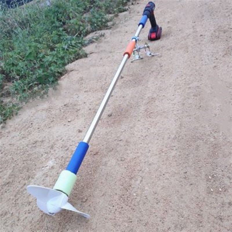 电动推进器钓鱼船马达挂浆船外机橡皮艇充气船手持螺旋桨划桨配件