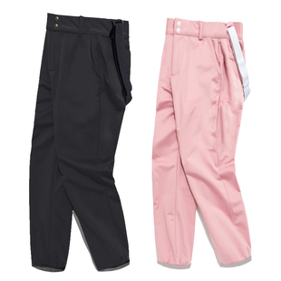 滑雪裤女背带裤男单板雪裤冬季防水双板雪地裤滑雪装备滑雪服裤子