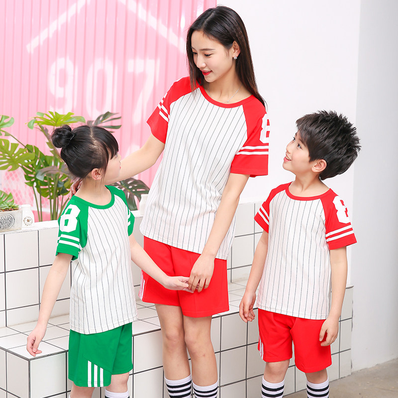 幼儿园园服条纹夏装中小学生校服校服/园服