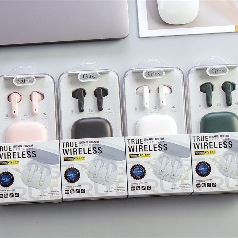 冠佳蓝牙耳机耳塞式可爱降噪超长续航待机立体声无线双耳蓝牙耳机