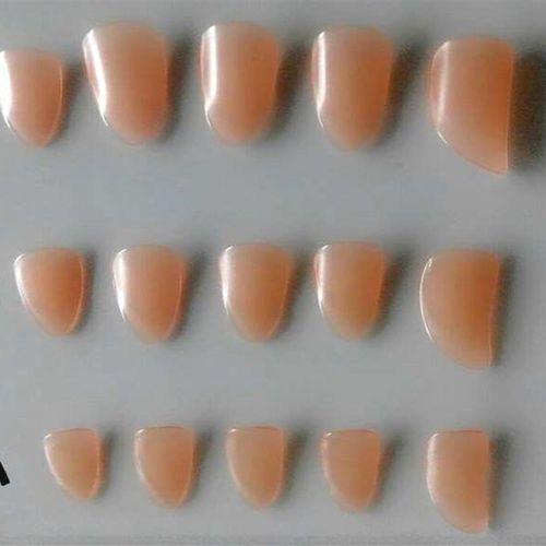 专业级琵琶指甲赛璐璐指甲透y明粉肤色乐器指甲演奏练习儿童假指