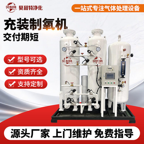 厂家定制工业制氮机psa大型制氧机食品用化工空分设备充装制氧机