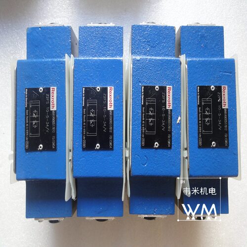REXROTH力士乐叠加式单向阀阀组Z2FS10A-5-3X/SV仪表阀组