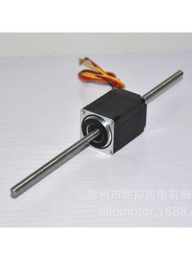 28贯通式丝杆电机 直线电机 可完成类似气缸运动28BYGH32贯通电机